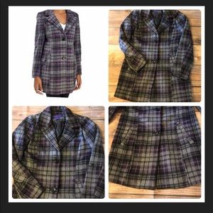 Madden Girl plaid coat